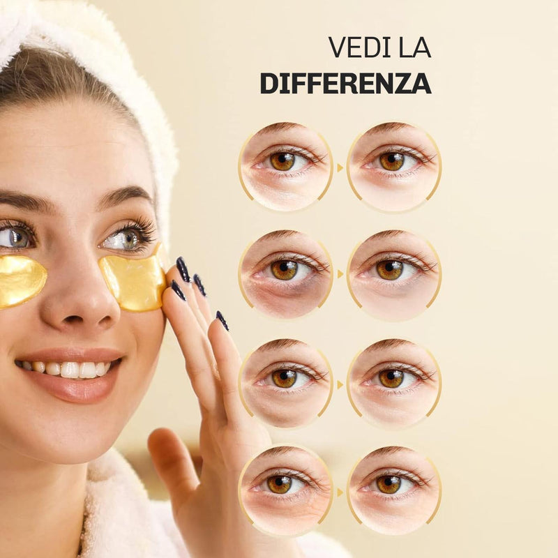 Patch Occhi Oro 24K GoldLift