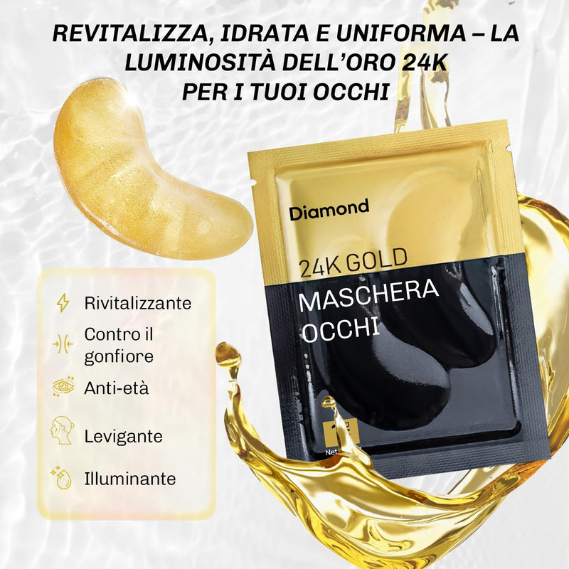 Patch Occhi Oro 24K GoldLift