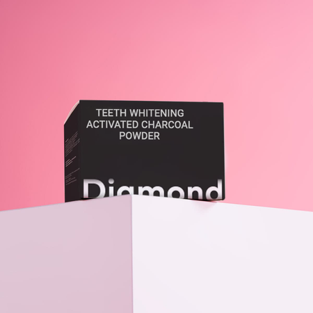 Diamond Smile polvere di carbone attivo per lo sbiancamento dei denti