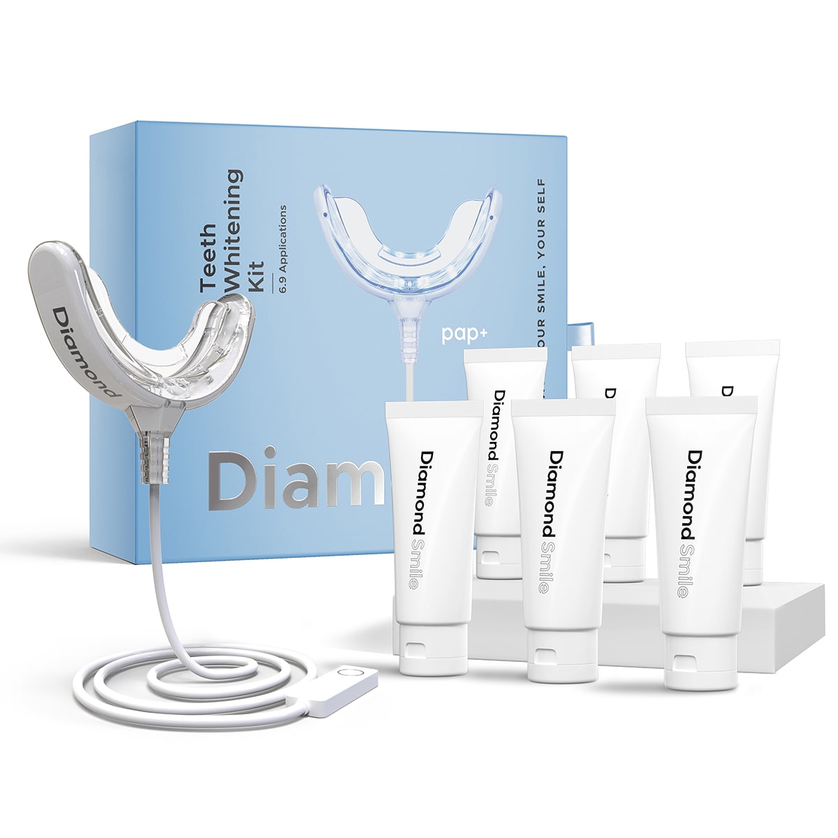 Set per lo sbiancamento dentale PAP+ di Diamond Smile