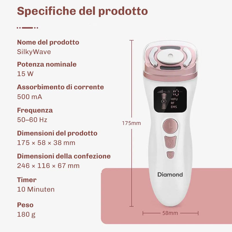Dispositivo Rassodante Viso SilkyWave
