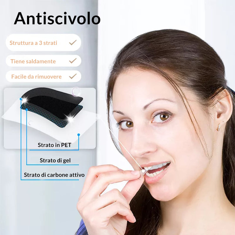 Vantaggi delle strisce sbiancanti al carbone attivo per sbiancare i denti