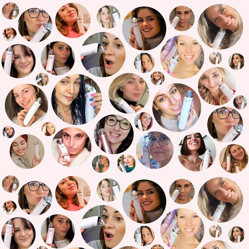 Aspiratore pori viso Diamond per incarnato più uniforme