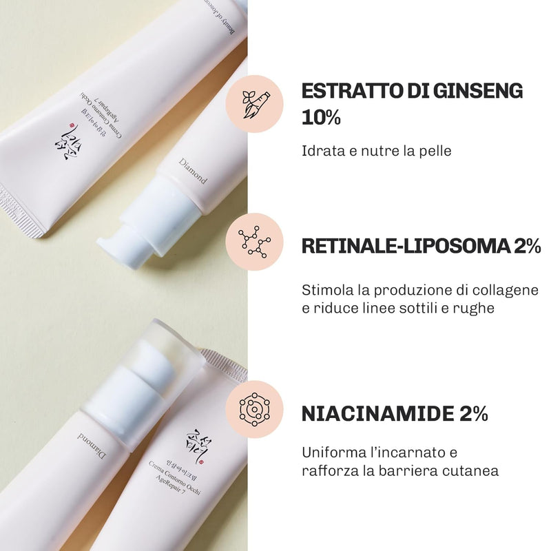 Contorno occhi anti occhiaie Diamond per incarnato uniforme