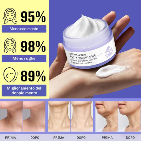 Crema lifting collo Diamond per pelle più compatta
