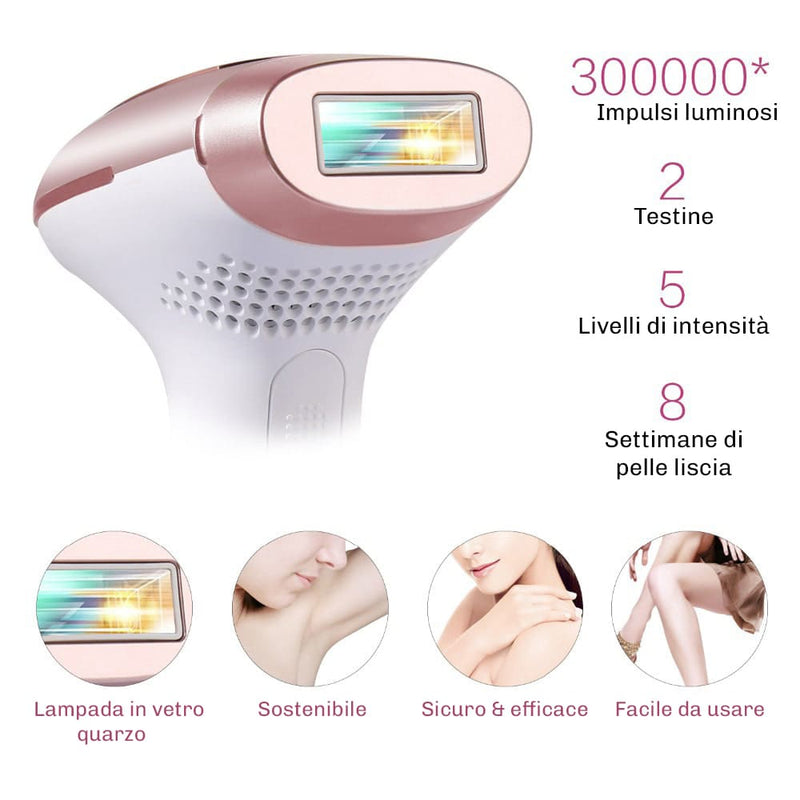 Depilazione permanente IPL Diamond con risultati duraturi
