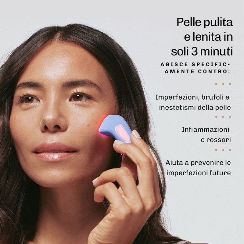 Dispositivo fototerapia Diamond adatto a pelle sensibile