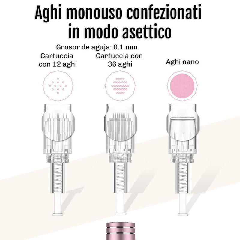 Dispositivo microneedling Diamond per migliorare elasticita