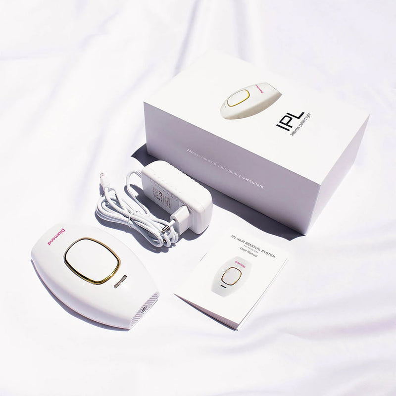 Epilatore luce pulsata Diamond trattamento delicato e senza dolore