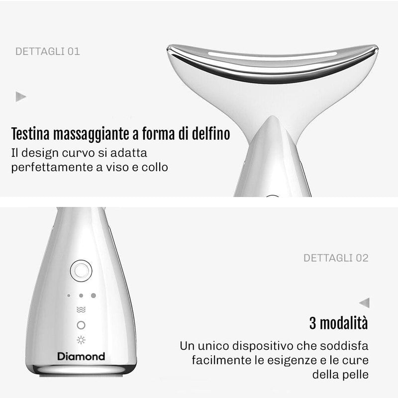 Lifting viso EMS Diamond contro borse e occhiaie