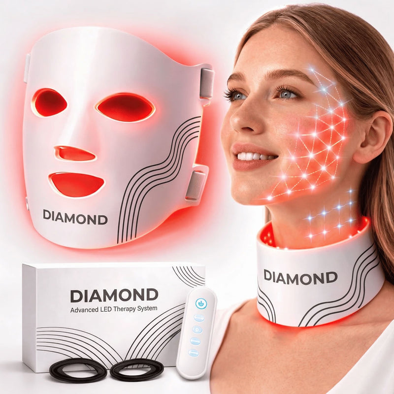 Maschera LED LumiWhite per una pelle piu tonica e luminosa