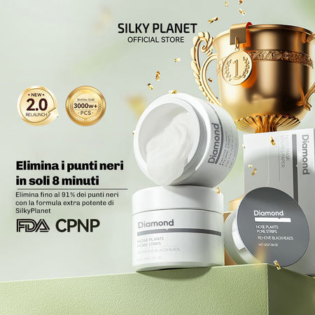 Crema punti neri CleanSkin Diamond per pelle più uniforme
