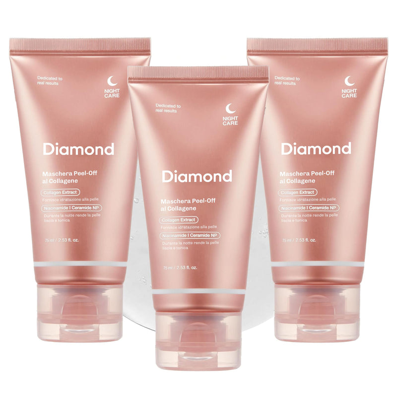 Maschera peel off Diamond effetto rimpolpante e levigante