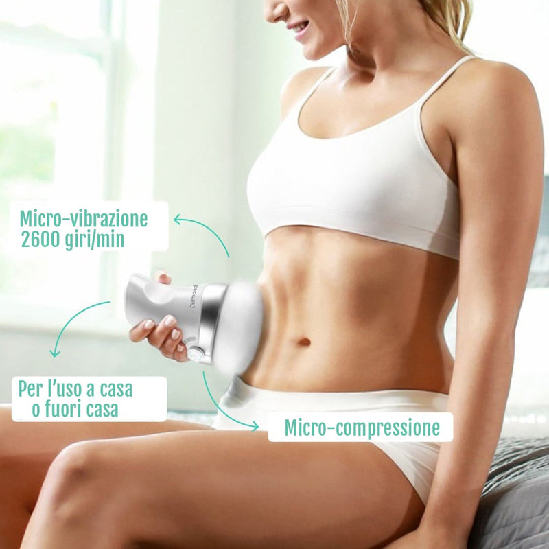 Massaggio drenante anticellulite Diamond per cosce e addome