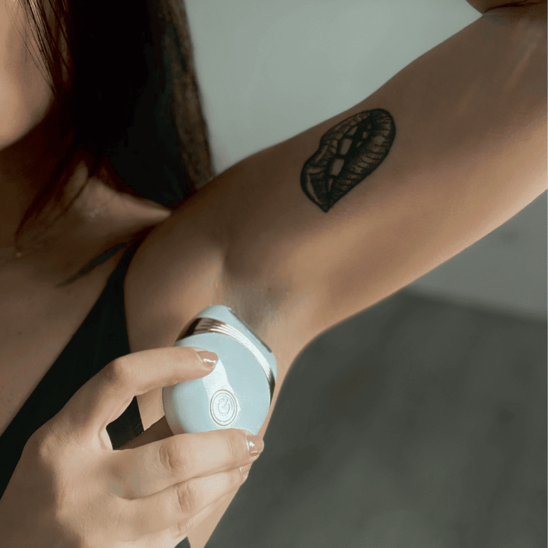 Mini rasoio Diamond con superficie di contatto doppia per maggiore efficienza