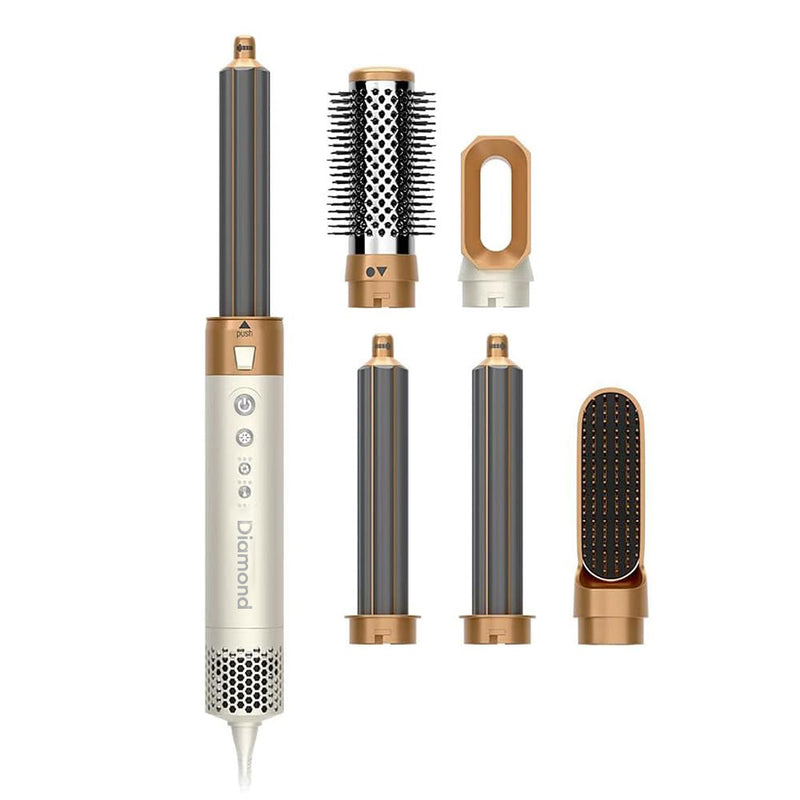 Multistyler capelli 5 in 1 CloudAir Diamond per ricci e volume