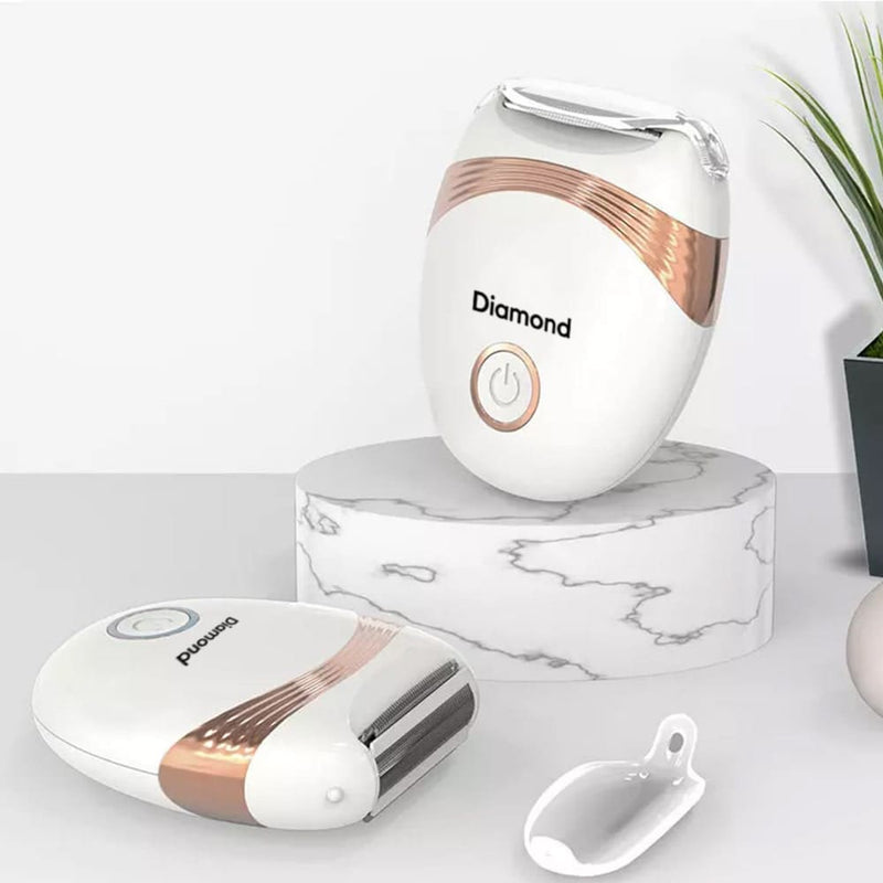 Rasoio elettrico viso donna Diamond per pelle liscia senza irritazioni