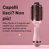 Spazzola ovale in titanio Diamond con tecnologia ionica anti crespo