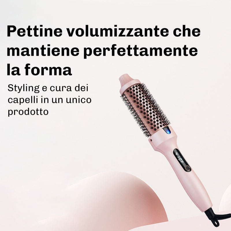 Spazzola Diamond con riscaldamento PTC rapido e uniforme