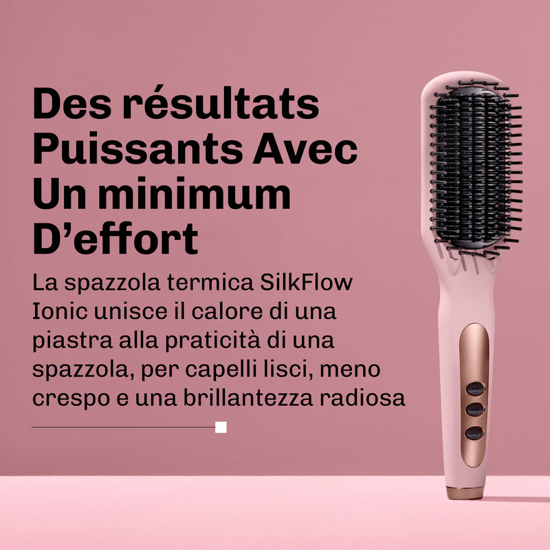 Spazzola styling rapido Diamond pronta in meno di 30 secondi
