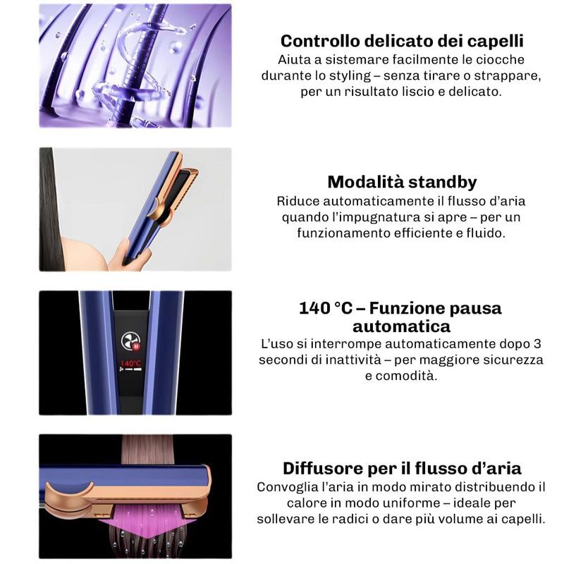 Styler capelli 2 in 1 Diamond per risultati professionali