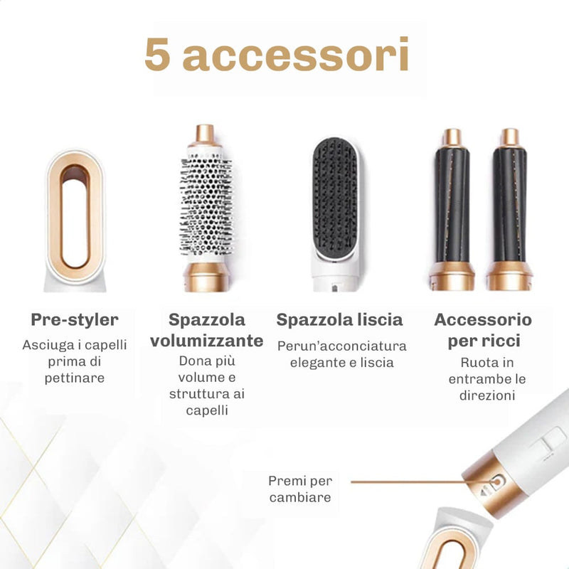 Styler capelli Diamond per ricci glamour e definiti