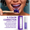 Siero correttivo del colore dei denti viola Diamond Smile - applicazione e spiegazione a casa propria